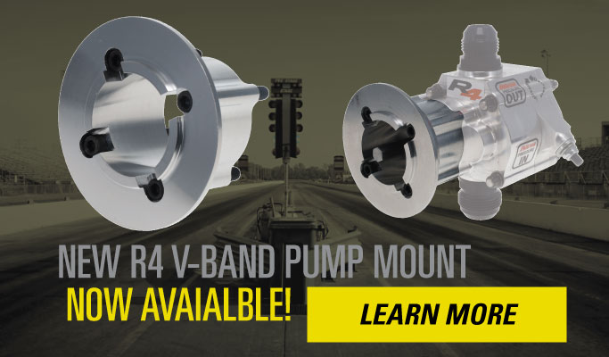 R4 V-BAND PUMP MOUNT